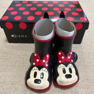 新品DIANA♡レインブーツ16cm