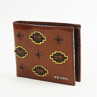 プラダ(PRADA)のプラダ PRADA 2つ折り財布 2M0513 TABACCO(折り財布)