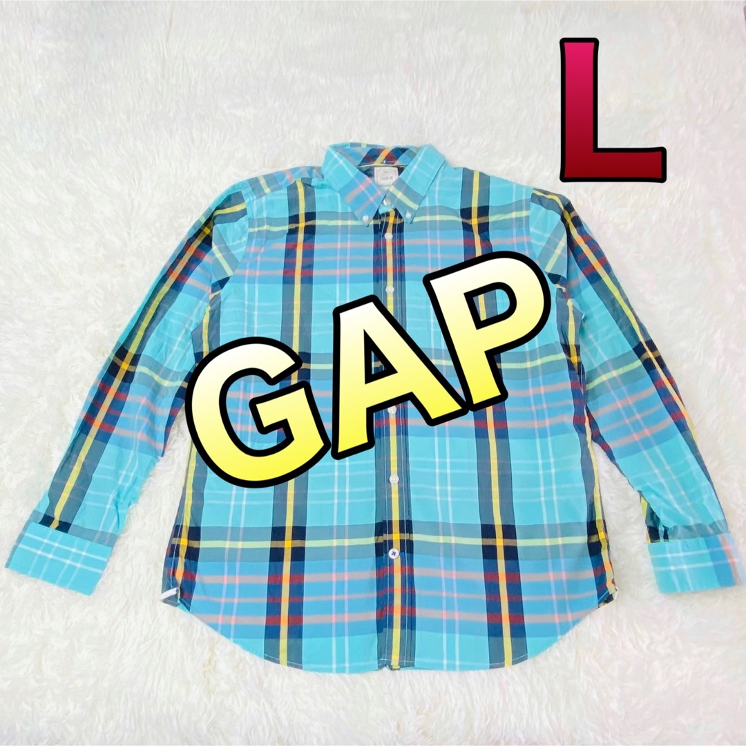 GAP(ギャップ)のGAP メンズ 長袖シャツ Lサイズ メンズのトップス(シャツ)の商品写真