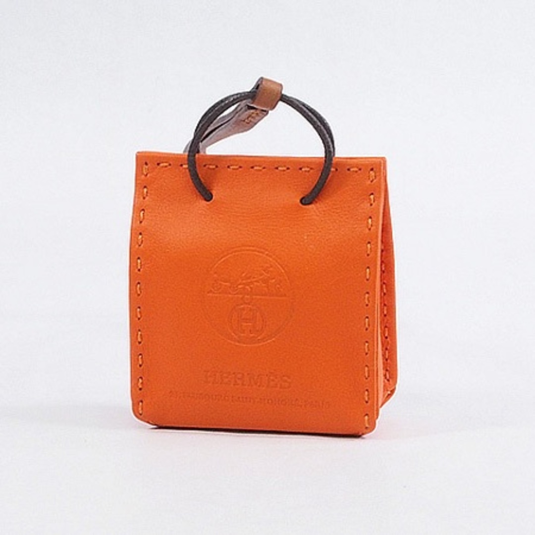 エルメス HERMES サック オランジュ ショッピングバッグモチーフ