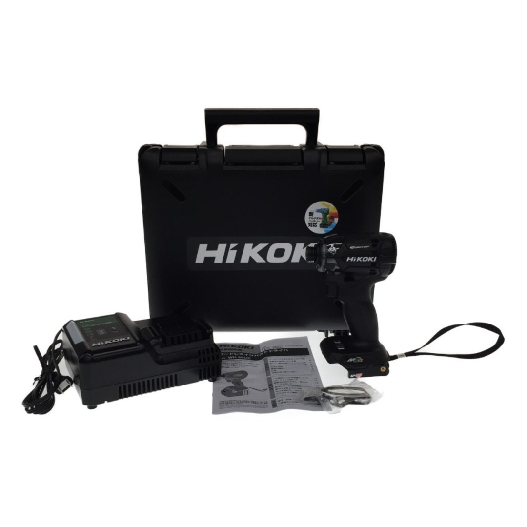 △△HiKOKI ハイコーキ 36V コードレスインパクトドライバ （充電器・ケース付 ）  WH36D