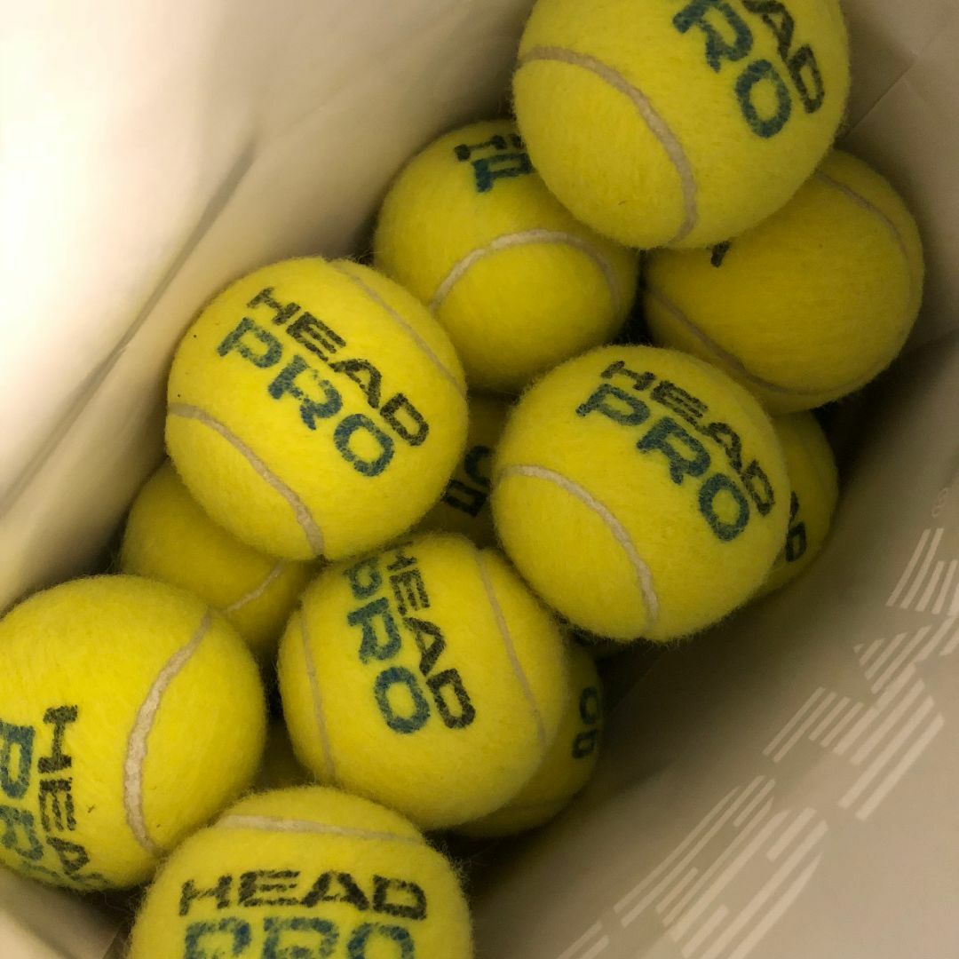 RELPHER様専用 HEAD PRO 中古テニスボール25個 スポーツ/アウトドアのテニス(ボール)の商品写真