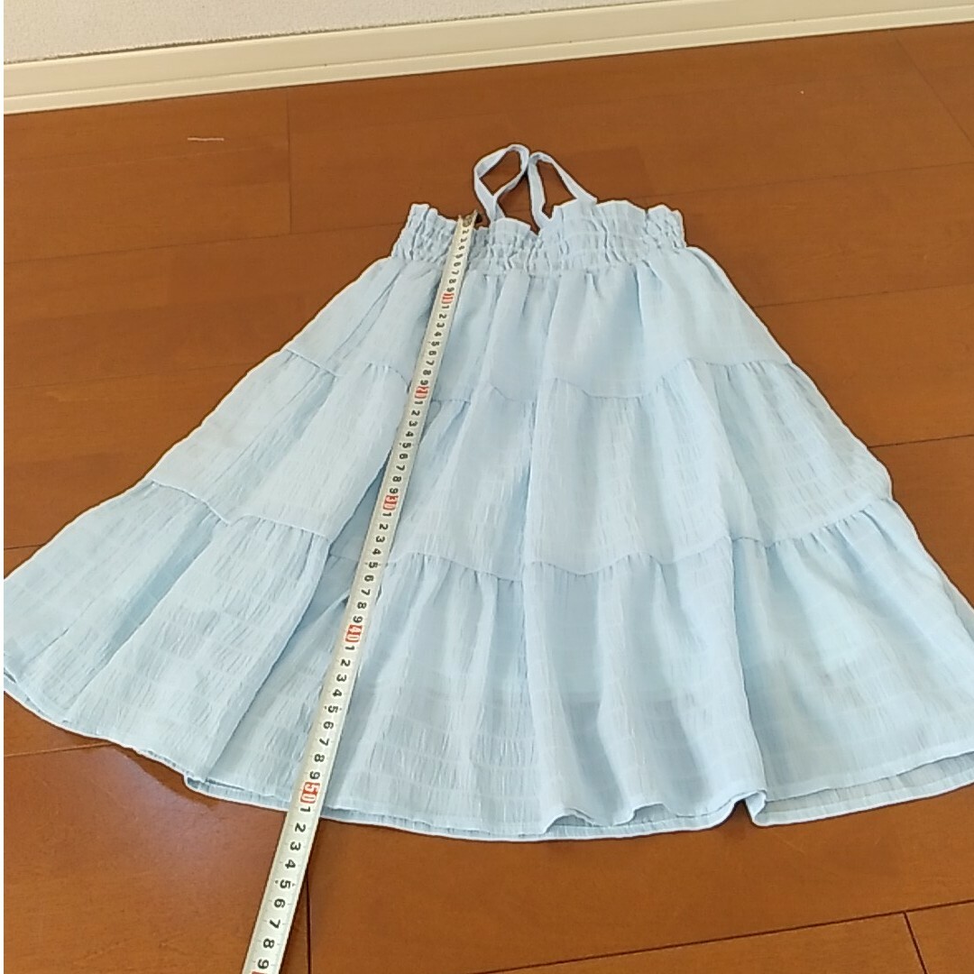 BREEZE(ブリーズ)の120トップスインナー２Wayスカートワンピース キッズ/ベビー/マタニティのキッズ服女の子用(90cm~)(スカート)の商品写真