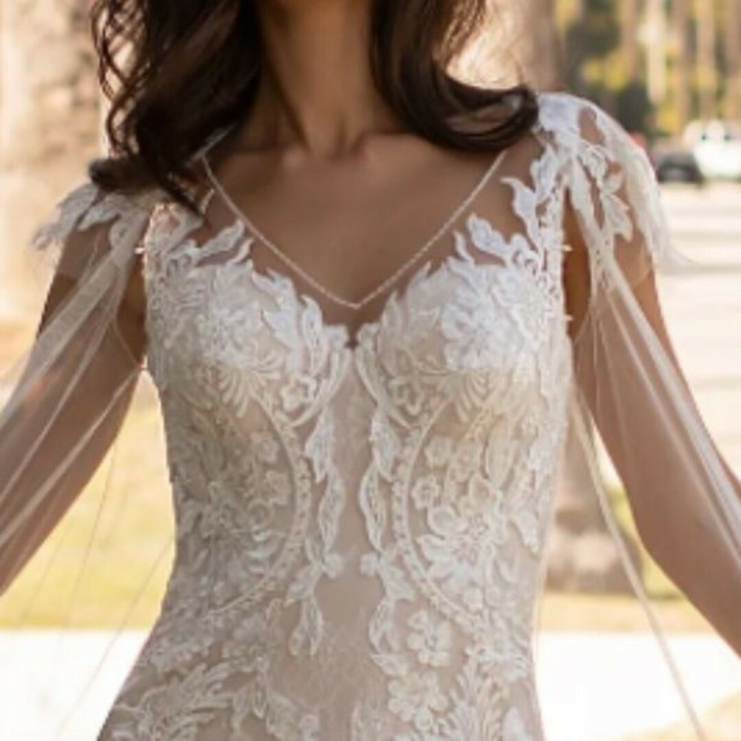 楽天カード分割 PRONOVIAS / DEHAVEN マーメイドウエディングドレス