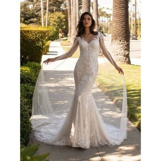 ヴェラウォン(Vera Wang)のPRONOVIAS / DEHAVEN マーメイドウエディングドレス(ウェディングドレス)