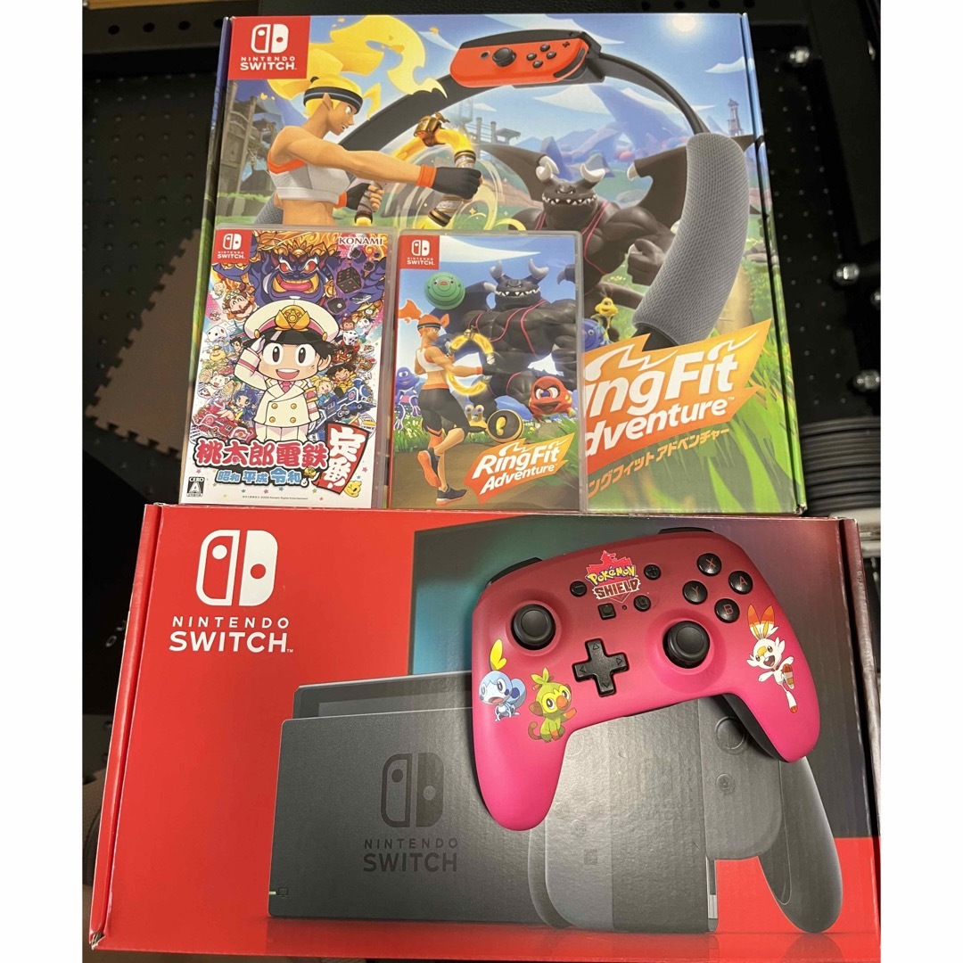 中古　Switch本体　ワイヤレスコントローラー　リングフィット　任天堂 | フリマアプリ ラクマ