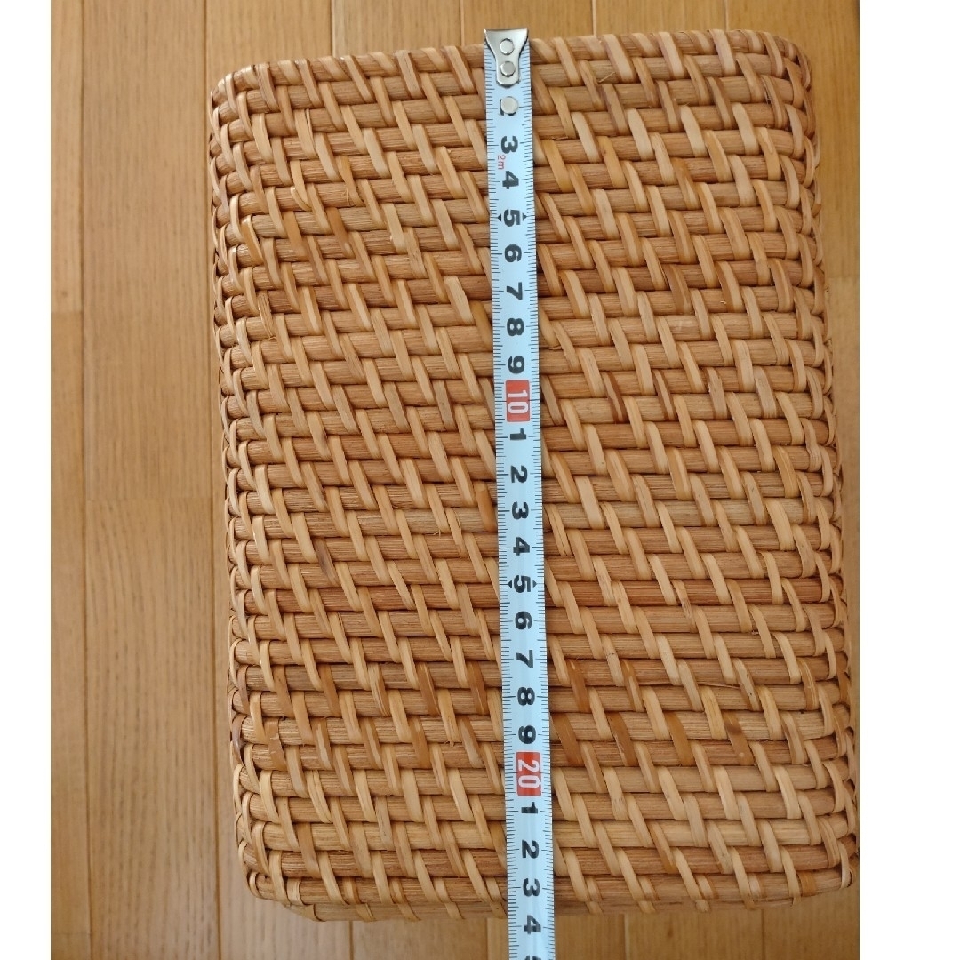 MUJI (無印良品) - 中古 無印良品 MUJI ラタンバスケット MUJI (無印良品) - 中古 無印良品 MUJI ラタンバスケット