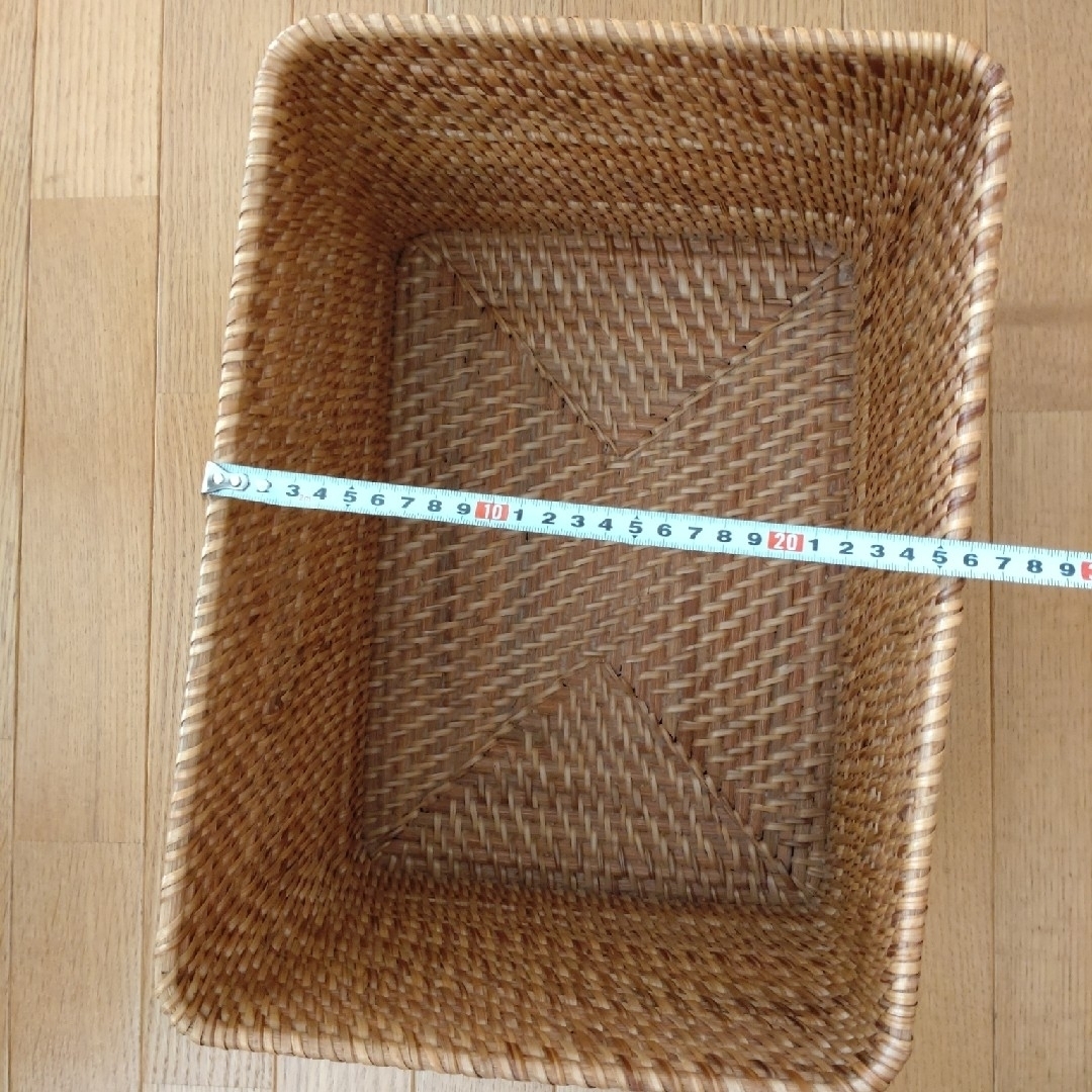 MUJI (無印良品) - 中古 無印良品 MUJI ラタンバスケット MUJI (無印良品) - 中古 無印良品 MUJI ラタンバスケット