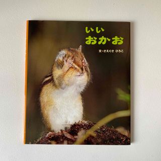 いいおかお　動物　絵本　リス　写真　自然(絵本/児童書)