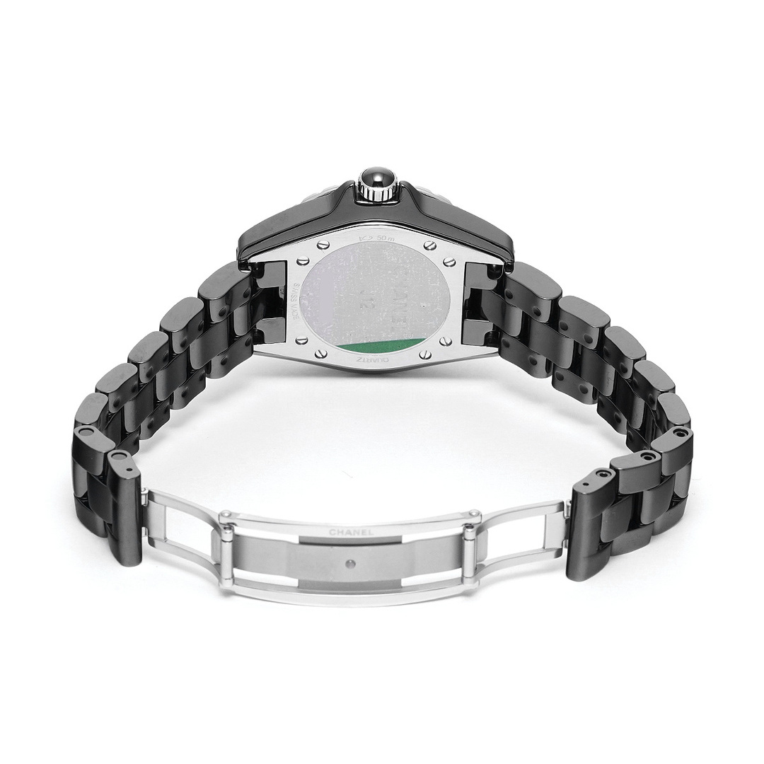 シャネル CHANEL H3108 ブラック /ダイヤモンド レディース 腕時計 4