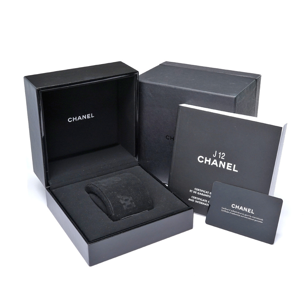 シャネル CHANEL H3108 ブラック /ダイヤモンド レディース 腕時計 5