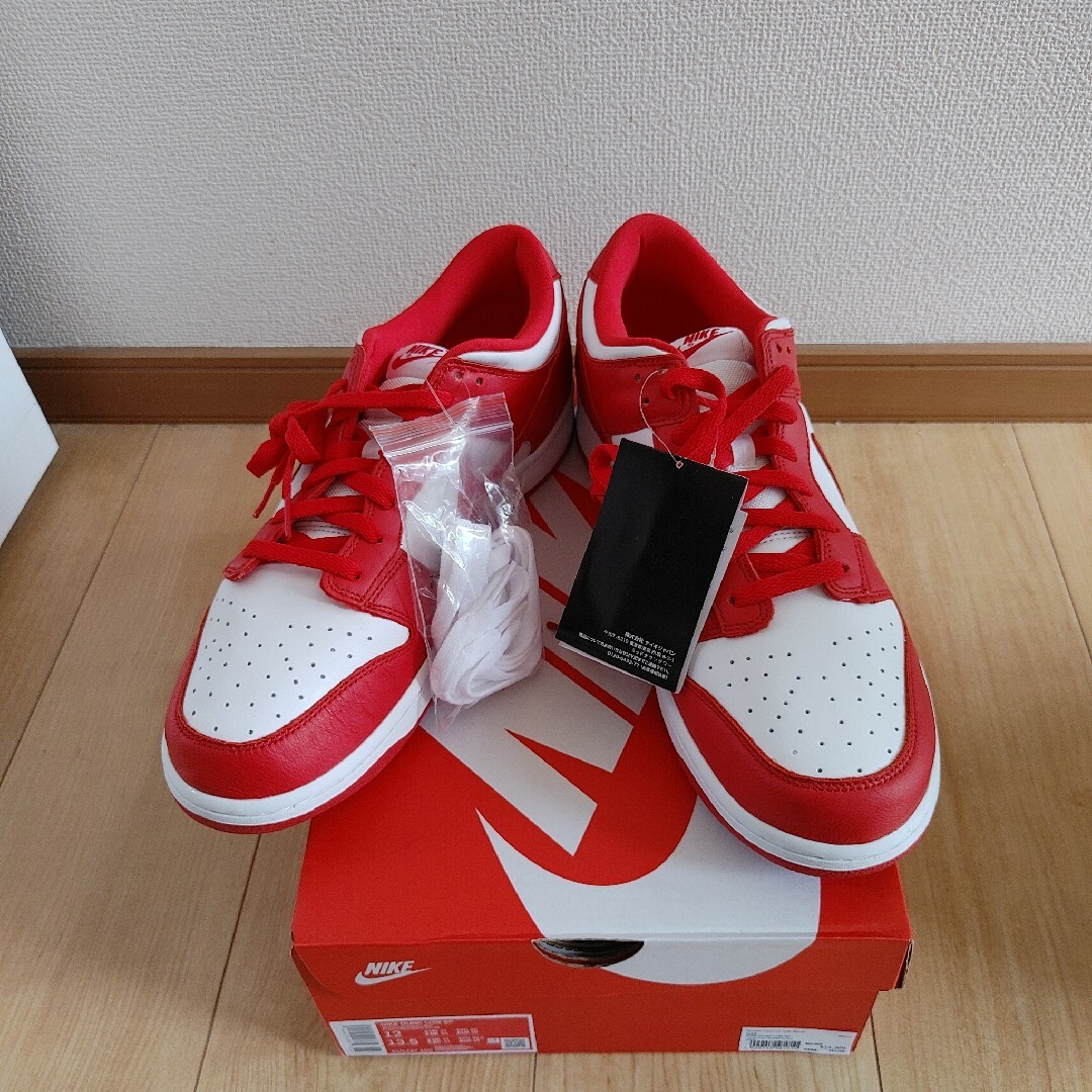 Nike Dunk Low SP White and UniversityRed
