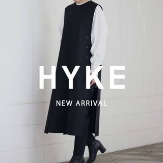 ハイク(HYKE)の本日限定HIKE メルトンスリーブレスドレス(ロングワンピース/マキシワンピース)