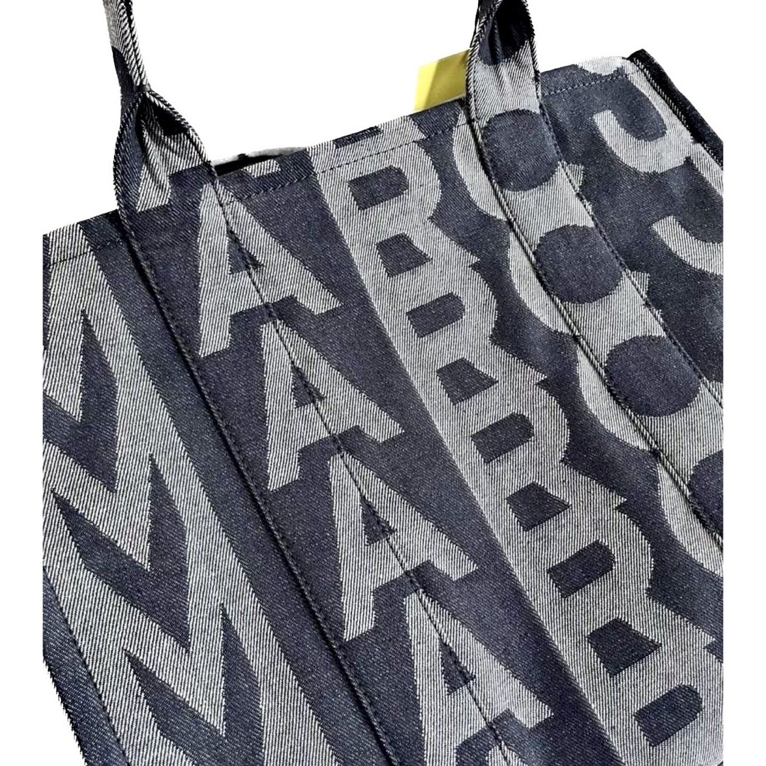 MARC JACOBS MONOGRAM DENIM MEDIUM TOTE