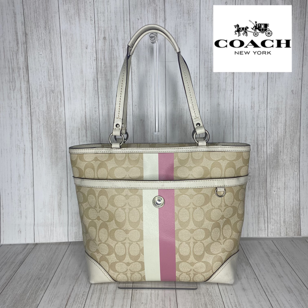 COACH - COACH コーチ シグネチャー トートバッグ ハンドバッグの通販