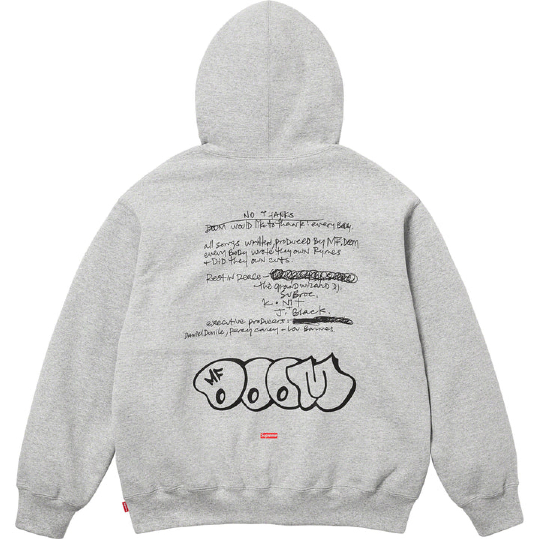 Supreme Mf Doom Hooded Sweatshirt S