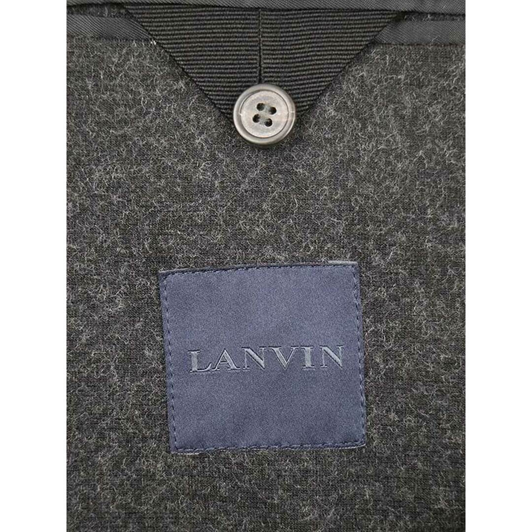 LANVIN(ランバン)のLANVIN ランバン 16AW 素材切替 カットオフ2Bジャケット ミックスカラー 44 メンズのジャケット/アウター(テーラードジャケット)の商品写真