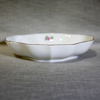 Meissen マイセン♡清楚な手描き花柄のミニ皿♡金彩職人仕上げ♡簡易箱入り♪