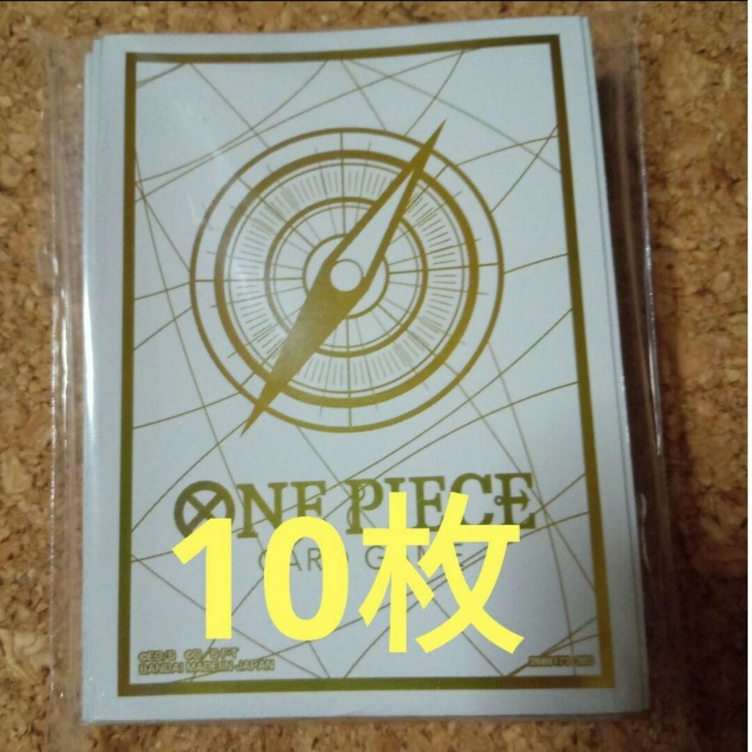 ONE PIECEカード　金ドン　１０枚セット　 金スリーブ付き