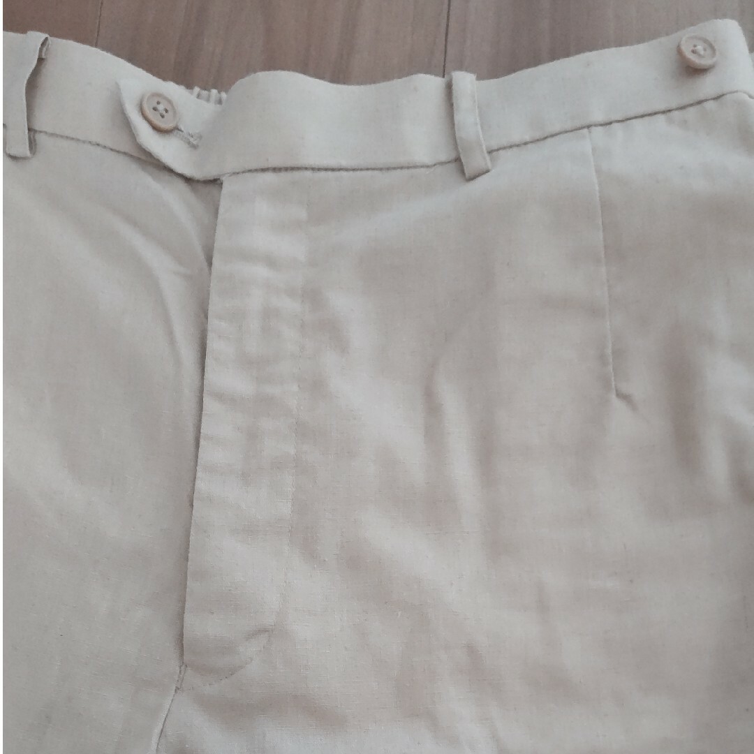 ベージュのハーフパンツLL メンズのパンツ(ショートパンツ)の商品写真