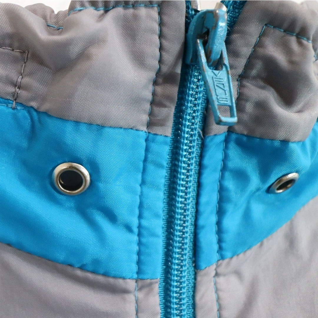 SALE/ 90年代 NIKE ナイキ ナイロン ワンポイントロゴ ジャケット 防風 刺繍 Y2K ライトブルー (メンズ XL相当) 中古 古着  O0123