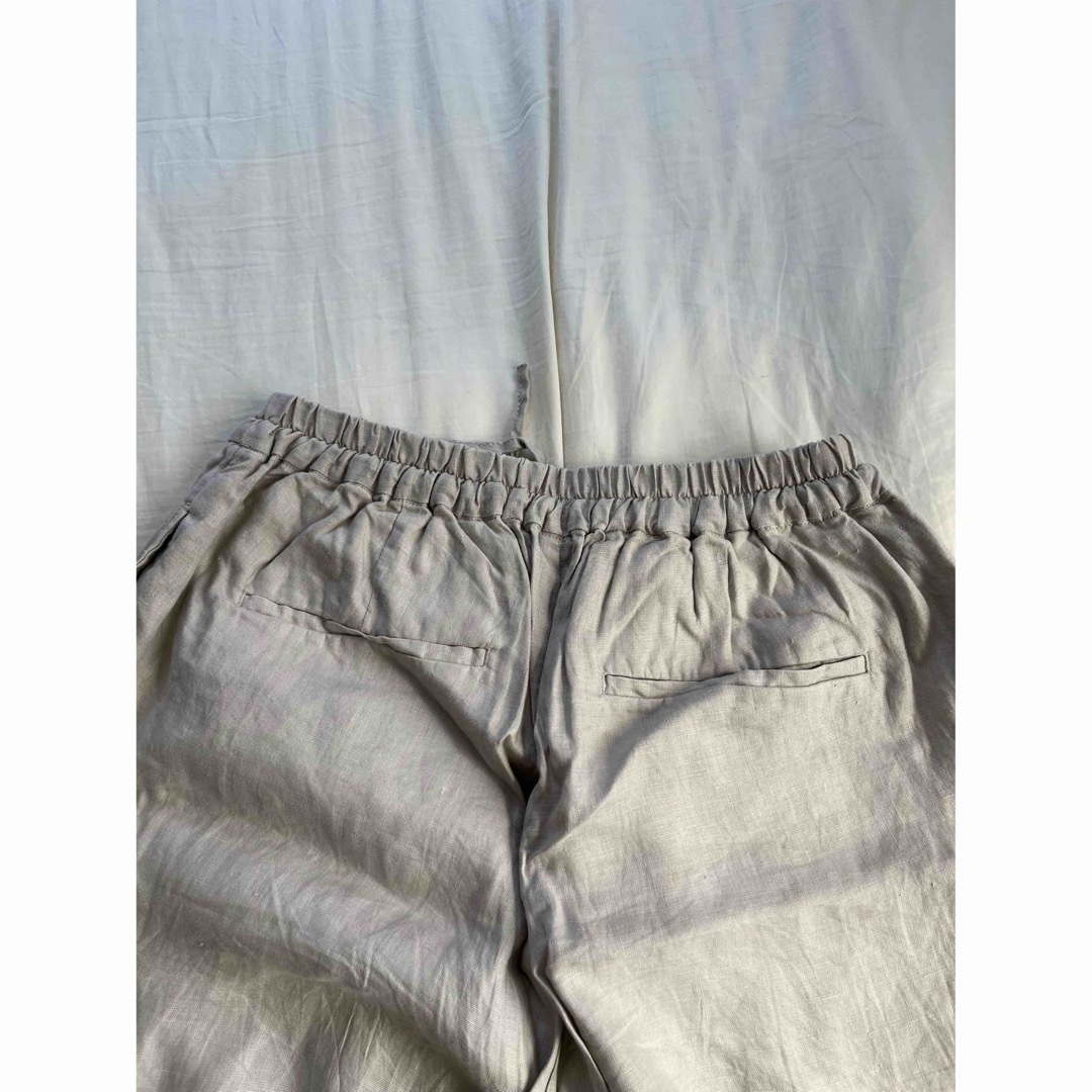 MUJI (無印良品)(ムジルシリョウヒン)の無印良品　ヘンプ　バルーンパンツ　男女兼用　S〜M メンズのパンツ(サルエルパンツ)の商品写真