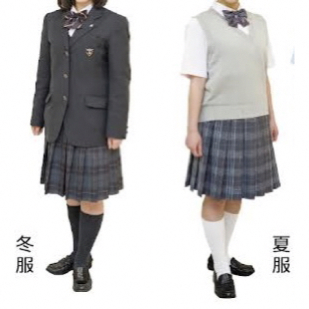 【夏服 冬服 制服一式 セット売り】本物 高校女子制服