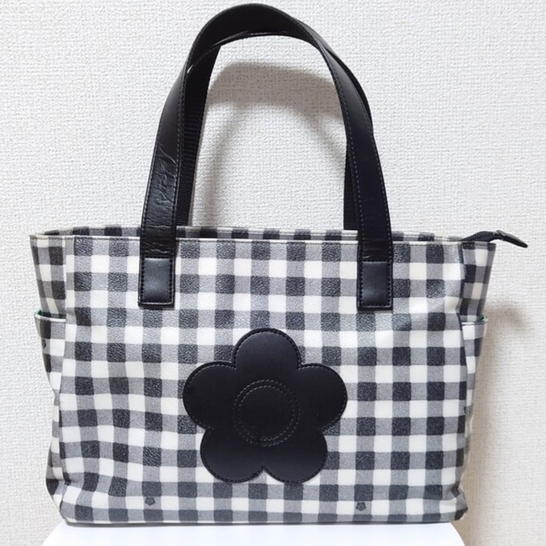 mary quant♡パステルカラーデイジートートバッグライトブルー新品タグ