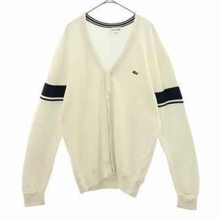 LACOSTE - ラコステ ライン コットンニット カーディガン 4