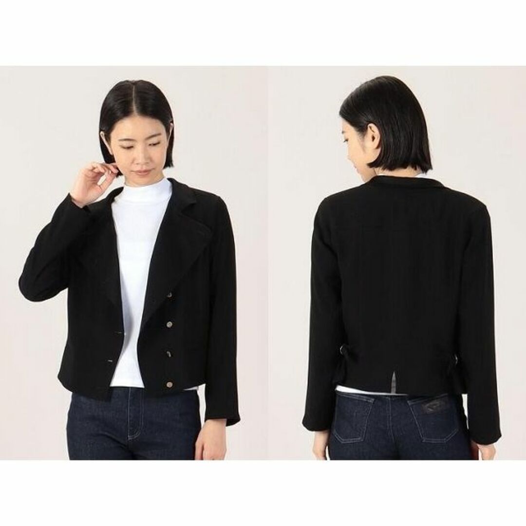 美品 定価57200円 アニエスベー 2022AW フィフルブルゾン 36