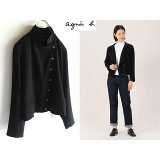 アニエスベー(agnes b.)の美品 定価57200円 アニエスベー 2022AW フィフルブルゾン 36(その他)