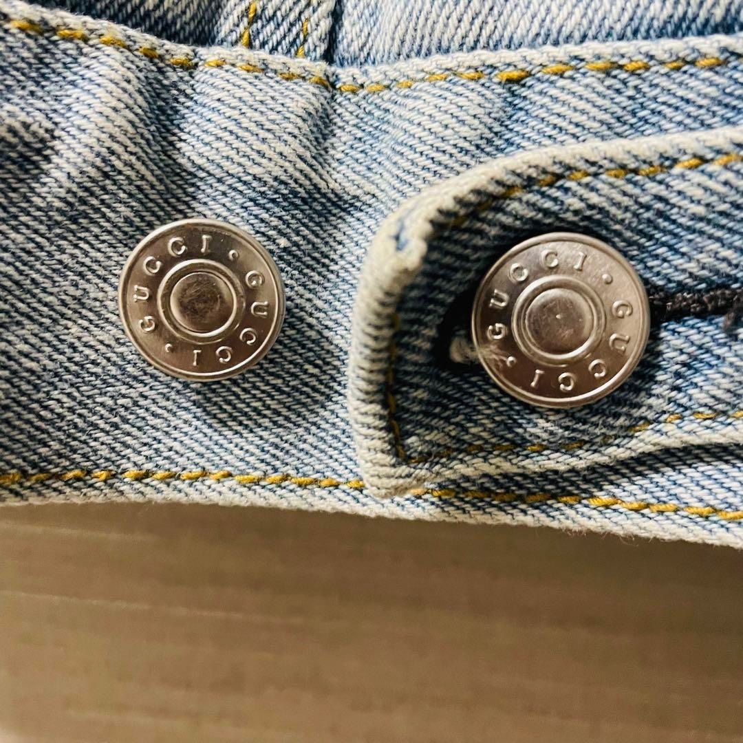 LEVI’S リーバイス 花柄 刺繍 スタッズ デニムジャケット ブラック