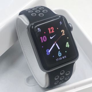 APPLE WATCH3 NIKE+ 42mm MQL42J/A GPS