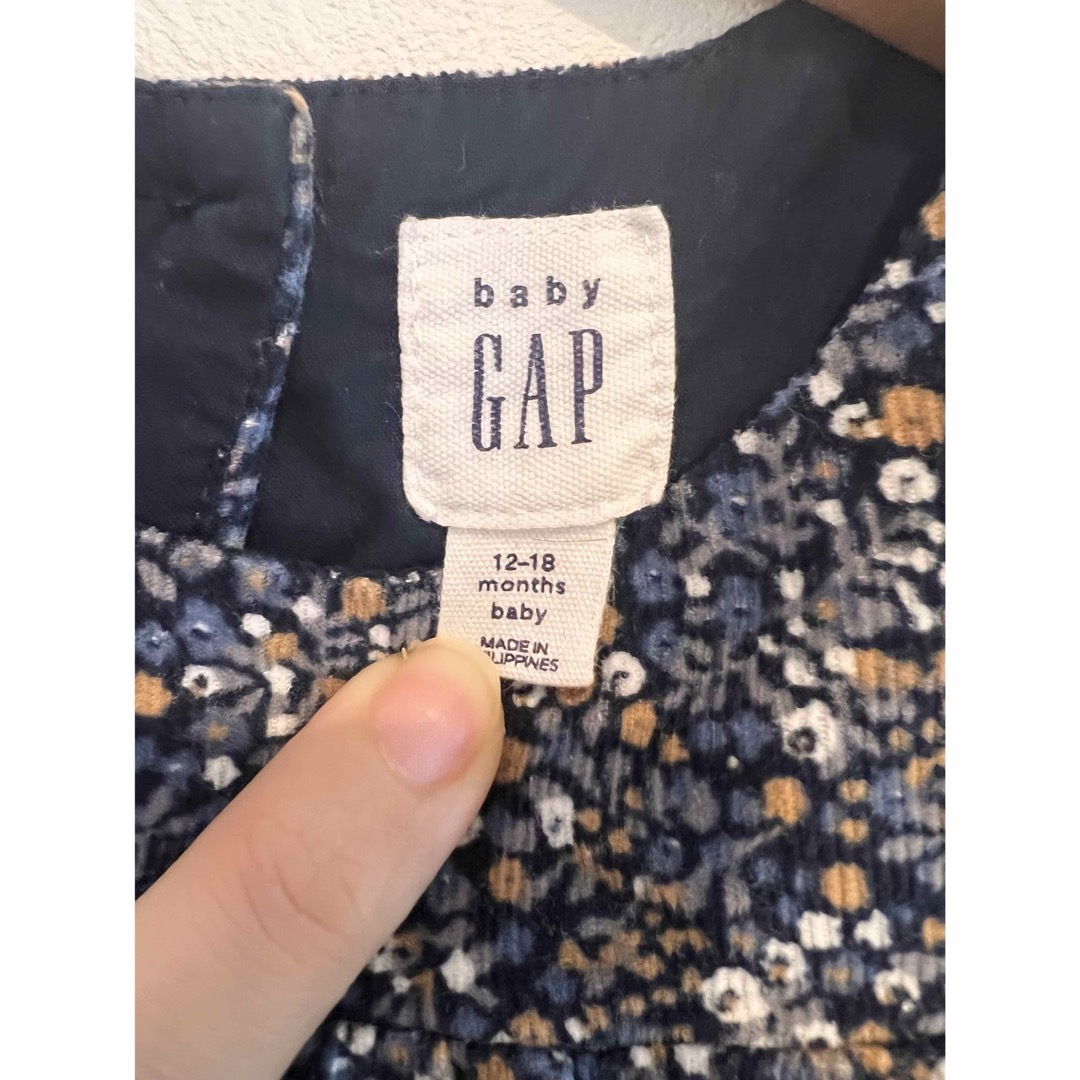 babyGAP(ベビーギャップ)の baby gap ロンパース ワンピース キッズ/ベビー/マタニティのベビー服(~85cm)(ワンピース)の商品写真