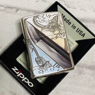 希少　zippo ジッポ　刀モデル 剣　胡蝶　切っ先　 2021年製