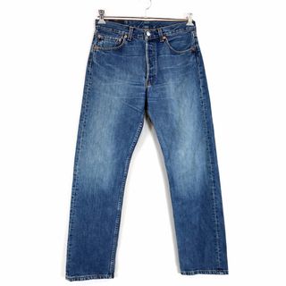 リーバイス　501　ブラックデニム　すみ黒　Levi's　W32　　干場