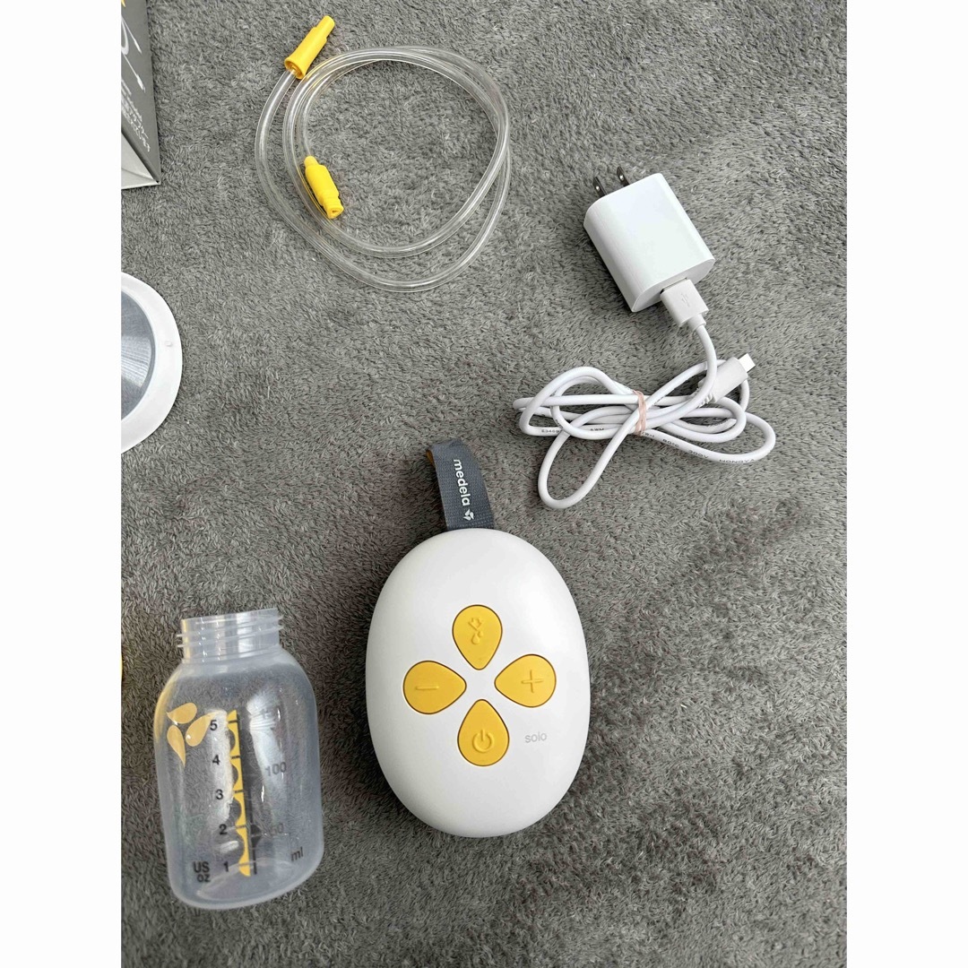 medela - メデラ medela ソロ電動さく乳機 solo シングル電動さく乳器