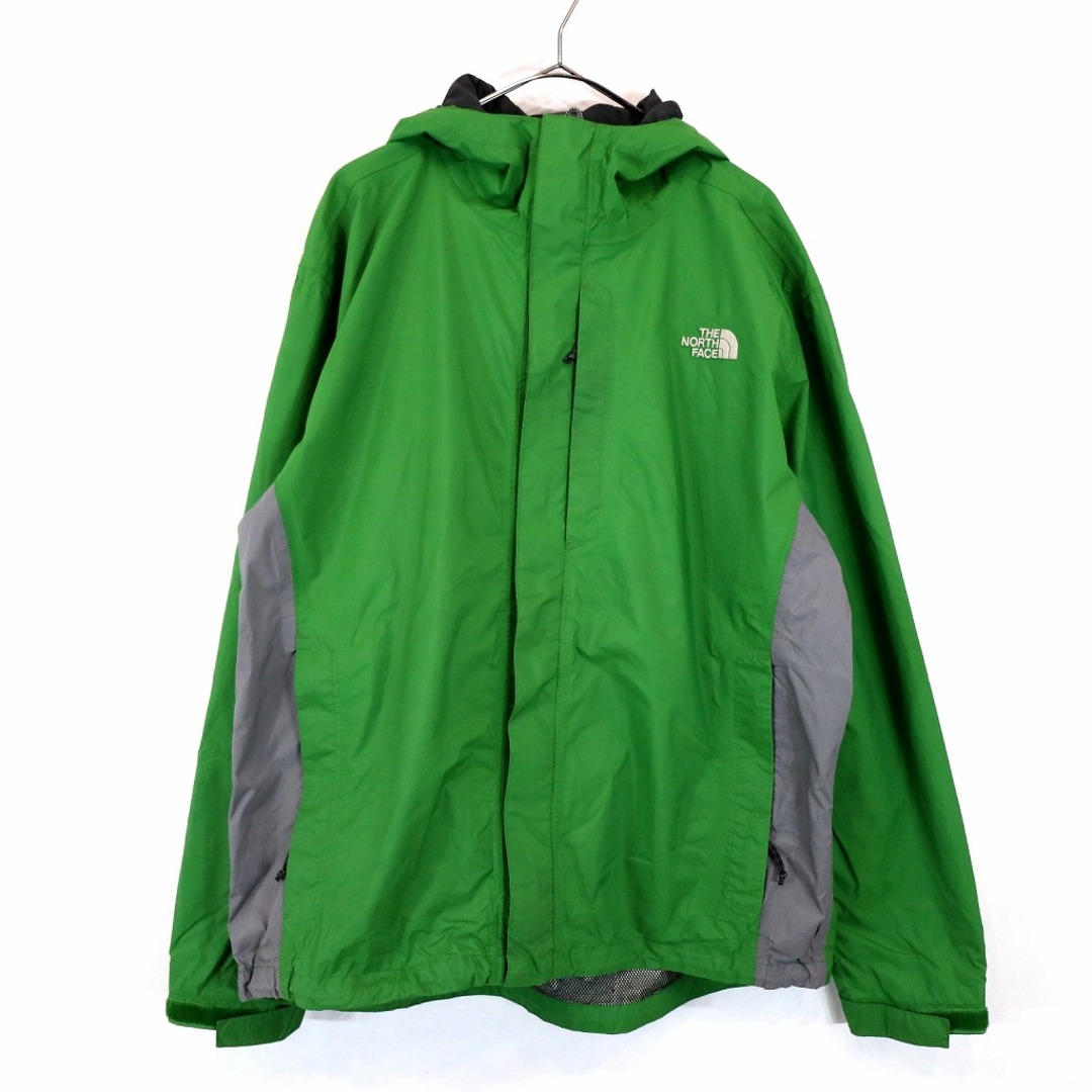 THE NORTH FACE ノースフェイス HYVENT マウンテンパーカー アウトドア キャンプ アウター 防寒 ブラック (メンズ XXL)   O2372