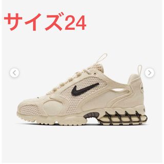 ナイキ(NIKE)のナイキ x ステューシー エア ズーム スピリドン ケージ 2(スニーカー)