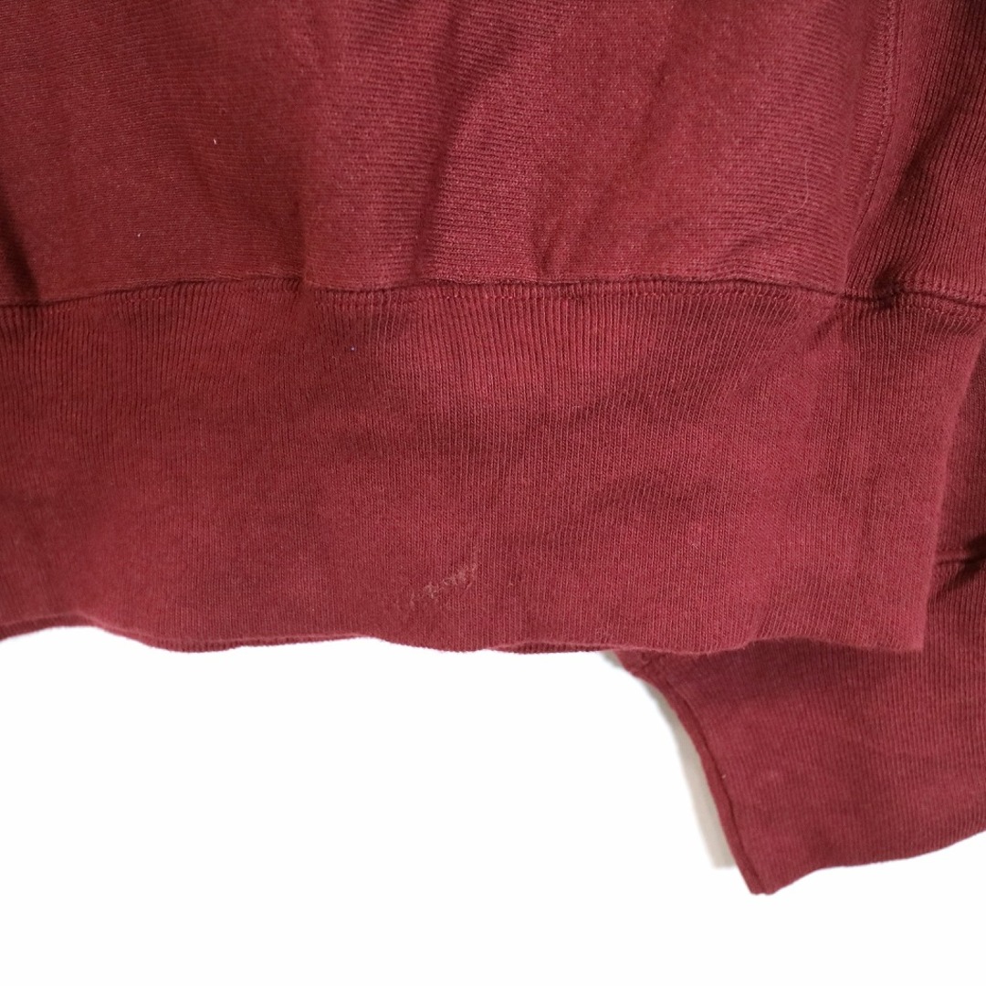 SALE/ Champion チャンピオン Emergency services スウェット 丸首 ワインレッド (メンズ XL) O0038