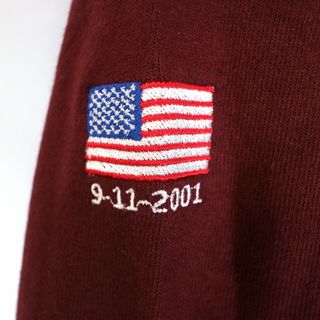 SALE/ Champion チャンピオン Emergency services スウェット 丸首 ワインレッド (メンズ XL) O0038