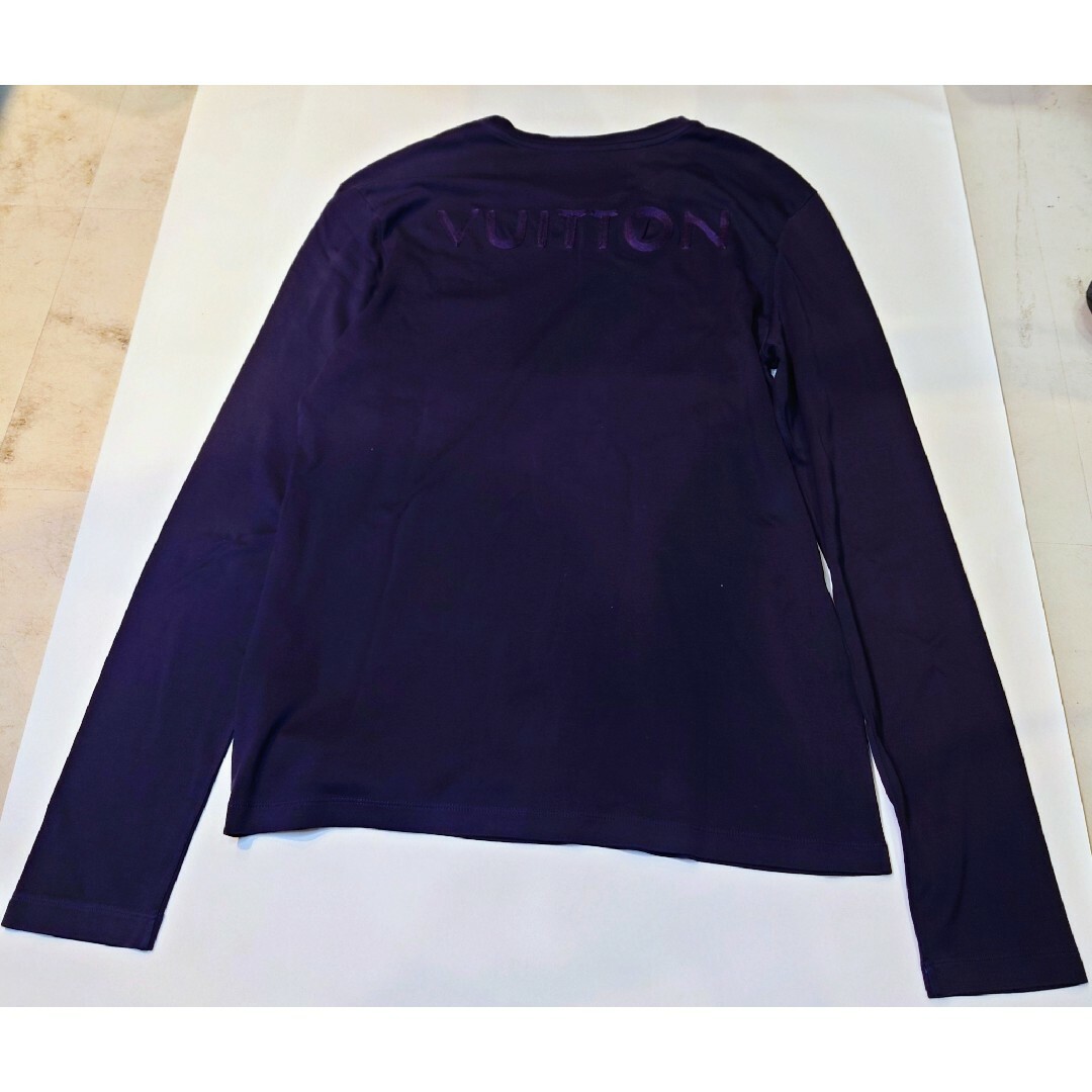 ルイヴィトン メンズ ロングTシャツ Mサイズ 美品 正規店購入品 濃紺