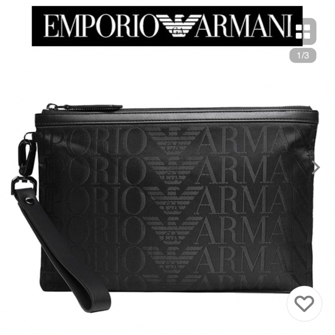 Emporio Armani - アルマーニ クラッチバッグの通販 by さと's shop 