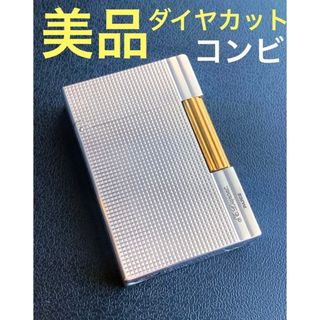 美品 希少 デュポン ガスライター ダイヤカットモデル ギャッツビー ...