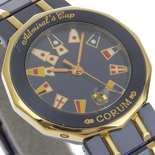 コルム CORUM 039.430.20 アドミラルズカップ デイト クォーツ レディース _771350