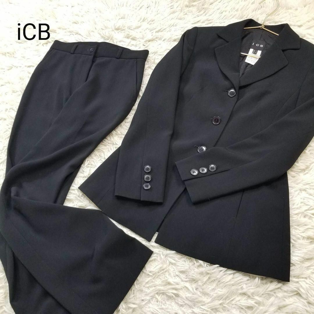ICB - 上質美シルエットiCBシングルブレスト3釦テーラード ICB - 上質美シルエットiCBシングルブレスト3釦テーラード