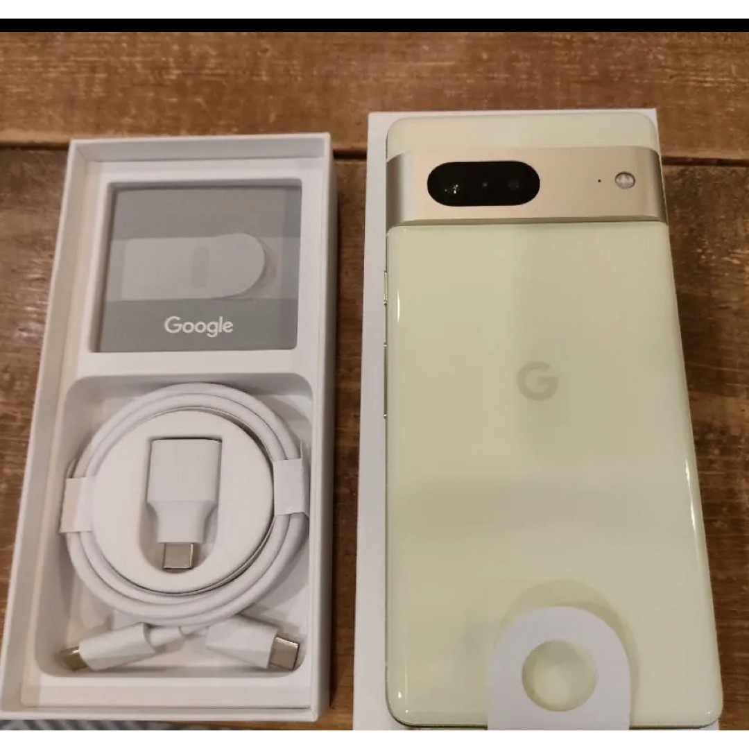 Google Pixel 7 Lemongrass 128 GB au新品です