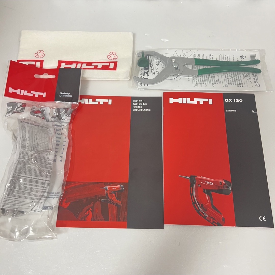 美品　HILTI ヒルティ　GX120 内装業・ 電気・機械設備用 ガス式鋲打