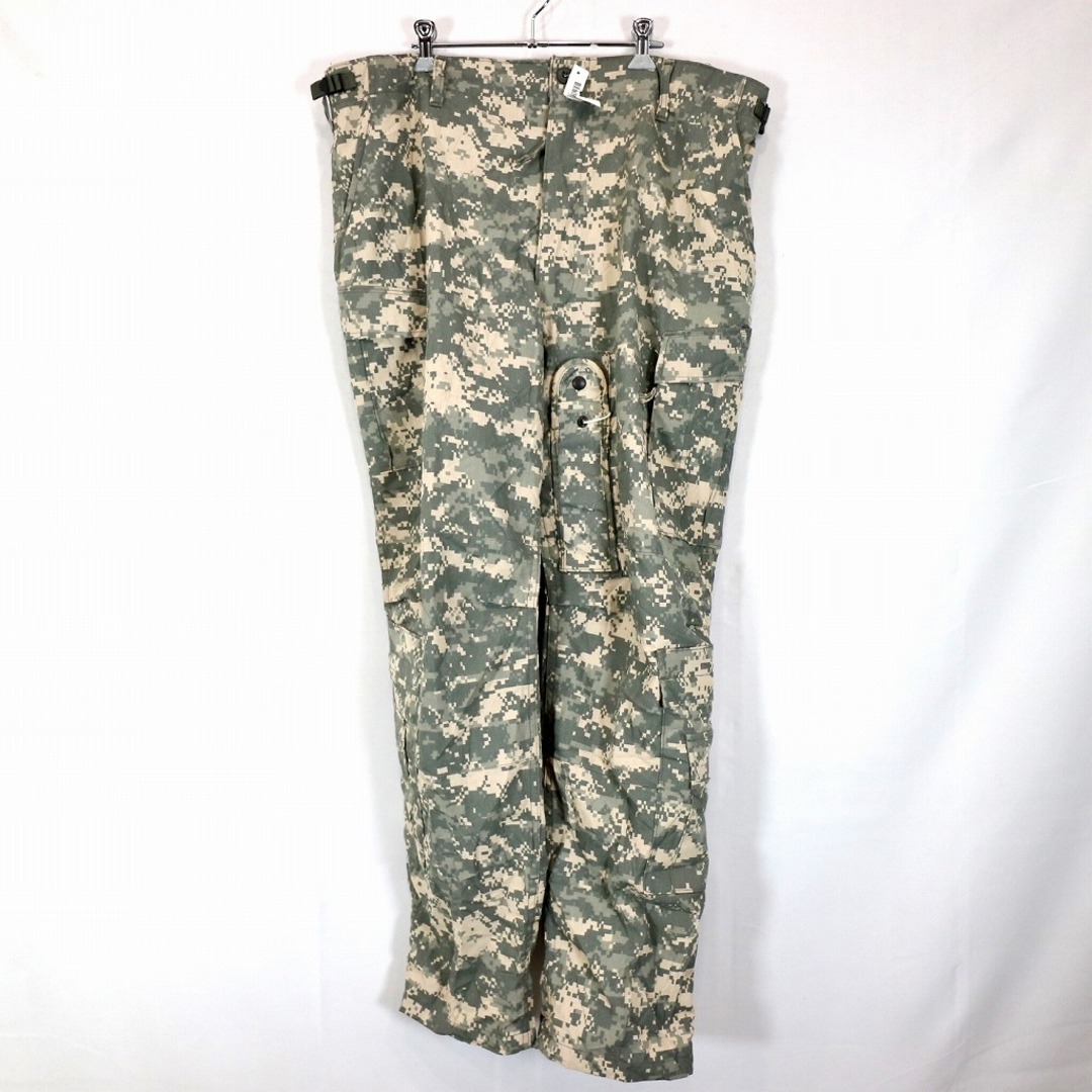 2000年代～  米軍実物 U.S.ARMY エアクルーコンバット パンツ ミリタリー 戦闘服 A2CU デジタルカモ (メンズ XL)   O306