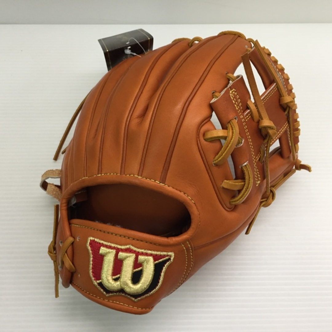 一般硬式 Wilson グローブ 内野手用 ウィルソン オレンジ 野球 一般硬式 Wilson グローブ 内野手用 ウィルソン オレンジ 野球
